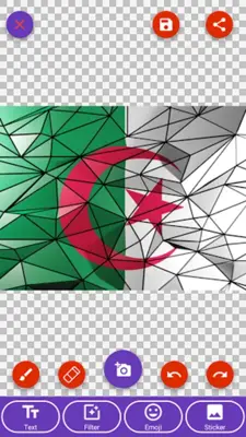 Algeria Flag Wallpaper Flags android App screenshot 0